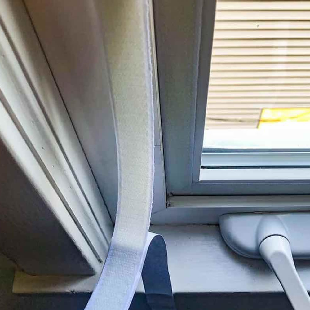 DIY Adjustable Window Screens - Black Frame - Standard Mesh (Grey Mesh) - 1000mm x 1000mm | 39in x 39in, image 6