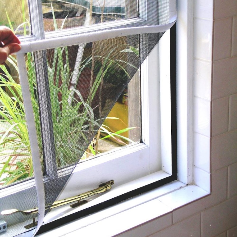 Window Mesh For Cats - Black Frame - 500mm x 500mm | 19in x 19in, image 4